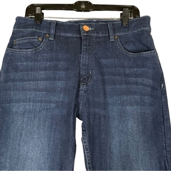 Mugsy Fultons Jeans Men 34x30 (33x28) Dark Wash Stretch Soft Comfort - Picture 6 of 14